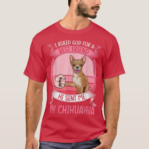 Chihuahua Mum Retro Chihuahua Apparel Quote for Wo T-Shirt