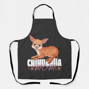 Chihuahua Mum Shirt Mothers Day Pet Owner Apron