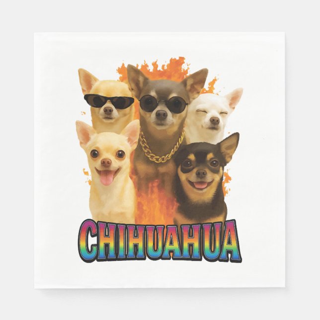 Chihuahua     napkin (Front)