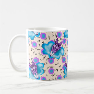 Chihuahua on a cloud coffee mug