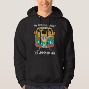 Chihuahua On A Dark Desert Highway Fitted Scoop Hoodie