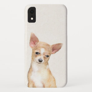 Chihuahua Painting - Cute Original Dog Art iPhone XR Case