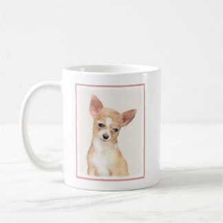 Chihuahua Painting - Cute Original Dog Art Coffee Mug