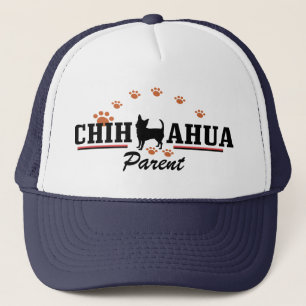 Chihuahua Parent W/Paws Cap / Trucker Hat