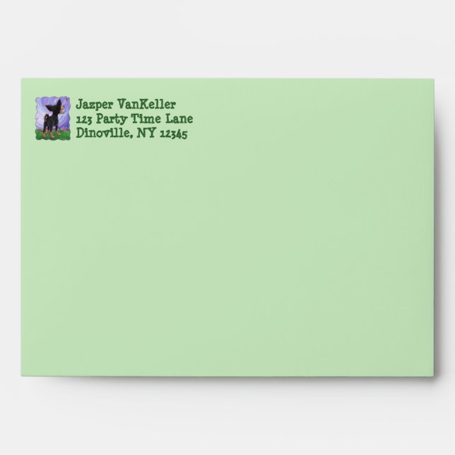 Chihuahua Party Centre Envelopes (Front)