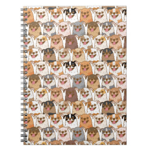 Chihuahua Pattern Notebook