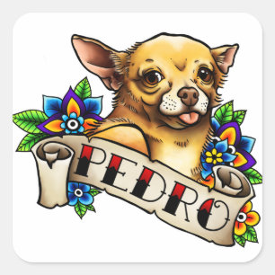 Chihuahua Pedro Sticker