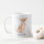 Chihuahua Personalised Mug<br><div class="desc">This personalised Chihuahua mug can be personalised with any message and is the perfect gift for any dog lover!</div>