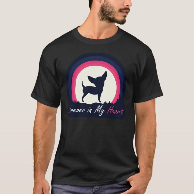 Chihuahua Pet Loss For Dog T-Shirt (Front)
