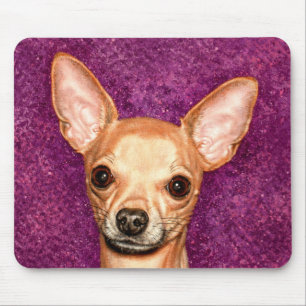 Chihuahua Portrait Mouse Mat