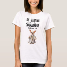 Chihuahua Priest Be Strong and Courageous