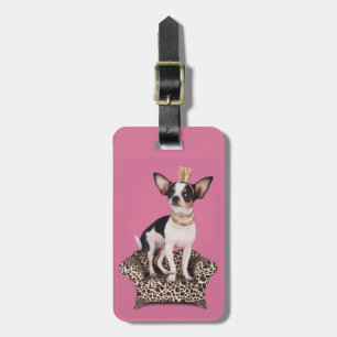 Chihuahua Princess Luggage Tag