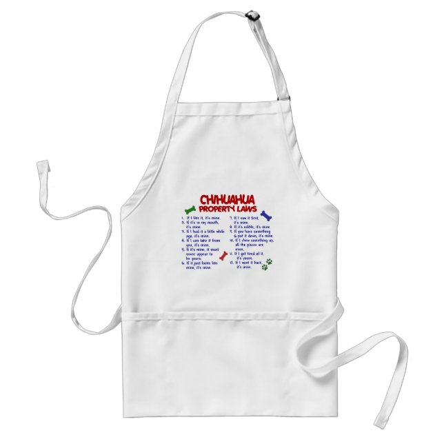 CHIHUAHUA Property Laws 2 Standard Apron (Front)