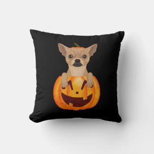 Chihuahua Pumpkin    Cushion