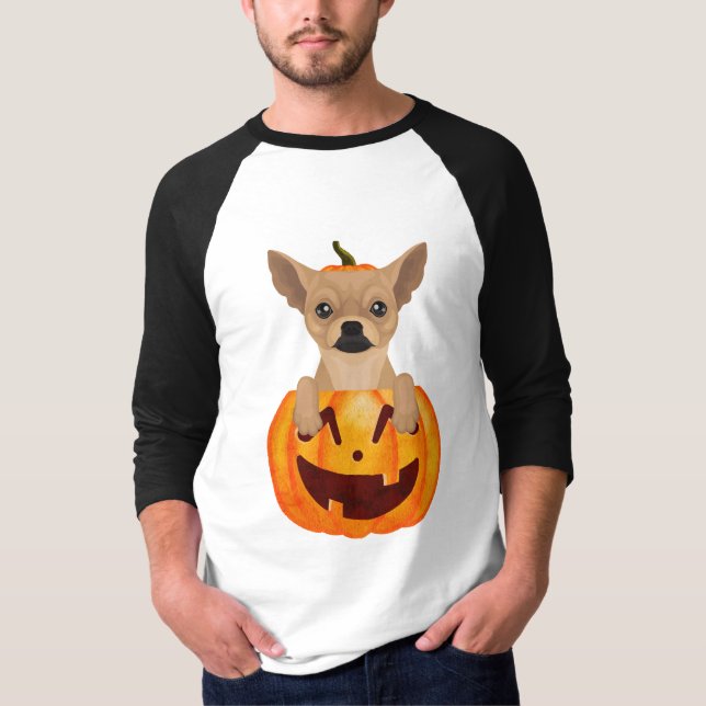 Chihuahua Pumpkin    T-Shirt (Front)