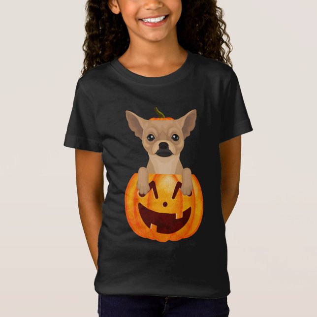 Chihuahua Pumpkin    T-Shirt (Front)