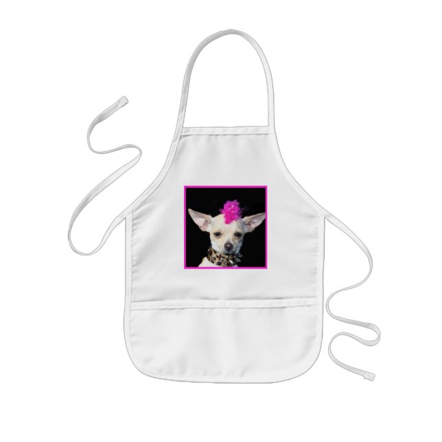 Chihuahua Punk Kids Apron (Front)