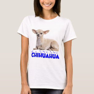 Chihuahua Puppy Dog Blue Love Graphic T-Shirt