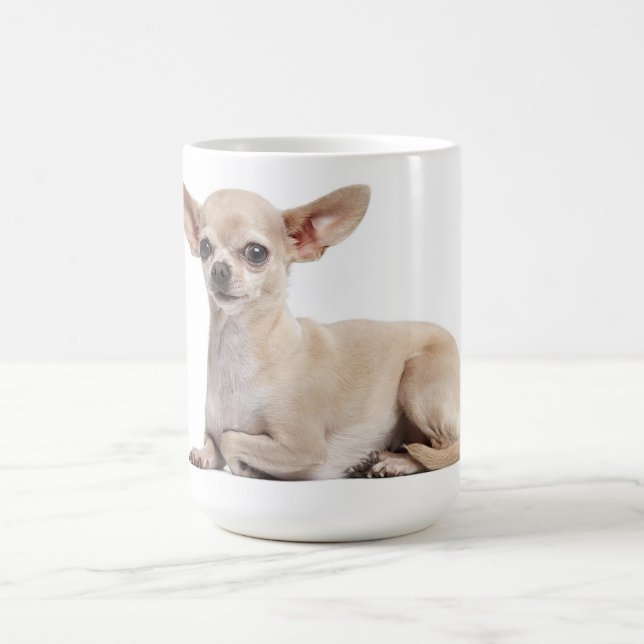 Chihuahua Puppy Dog Canine Coffee Mug (Center)