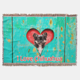 Chihuahua Puppy Dog Love Blanket
