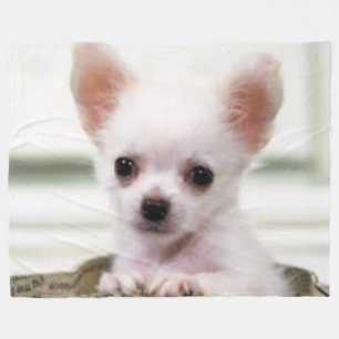 CHIHUAHUA PUPPY FLEECE BLANKET
