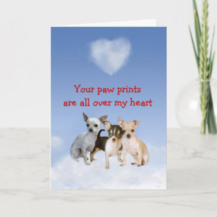 Chihuahua Puppy Love Card