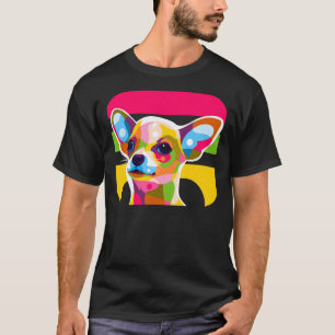 Chihuahua Puppy Pop Art T-Shirt
