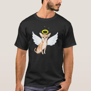 Chihuahua Puppy Sweet Angel Wings T-Shirt