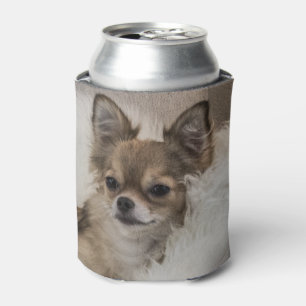 Chihuahua Relaxing Can Cooler