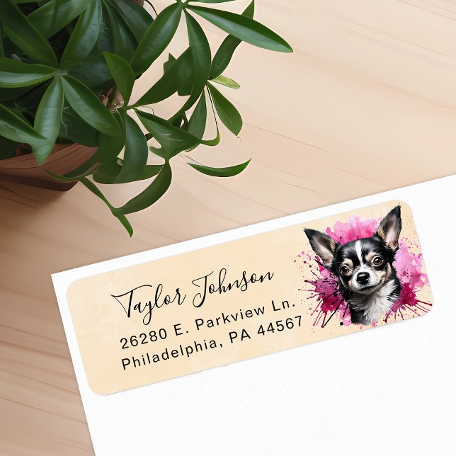 Chihuahua Return Address Label (Creator Uploaded)