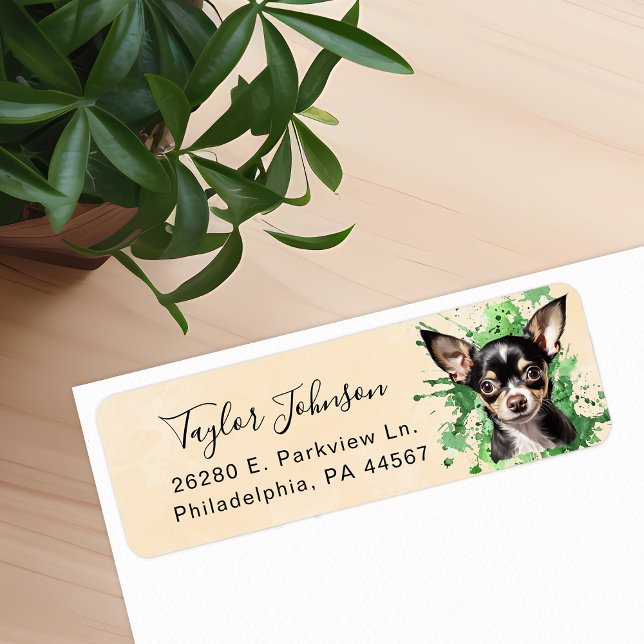 Chihuahua Return Address Label (Creator Uploaded)