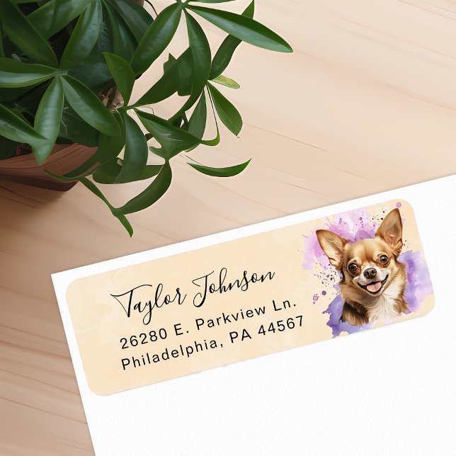 Chihuahua Return Address Label (Creator Uploaded)