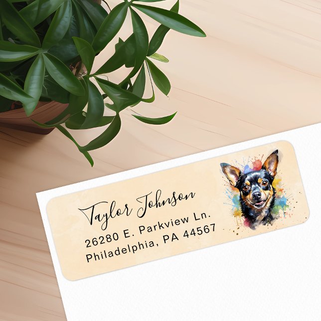 Chihuahua Return Address Label (Creator Uploaded)
