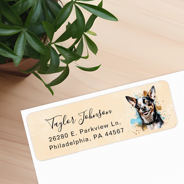 Chihuahua Return Address Label (Creator Uploaded)