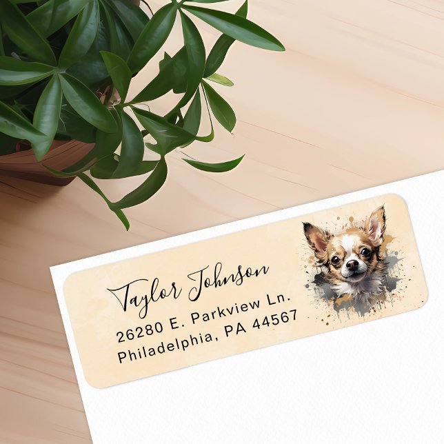 Chihuahua Return Address Label (Creator Uploaded)