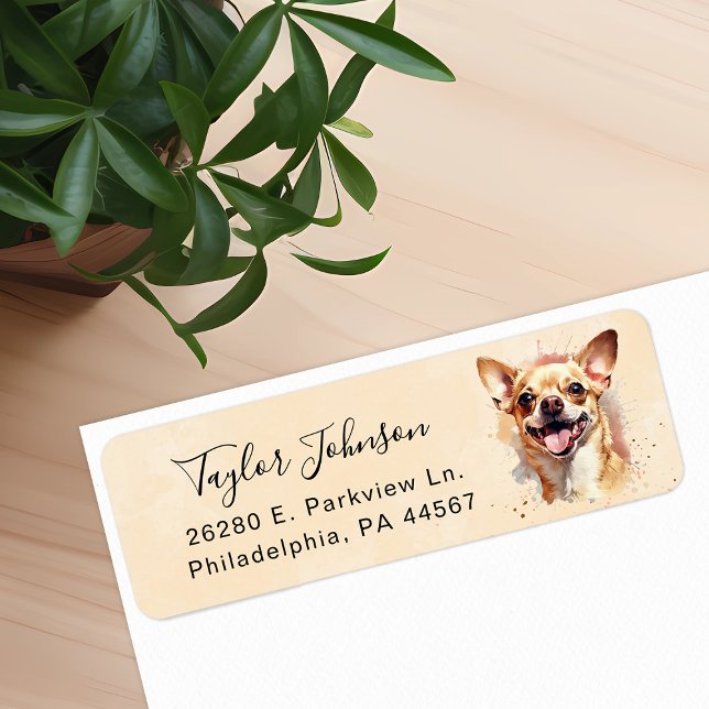 Chihuahua Return Address Label (Creator Uploaded)