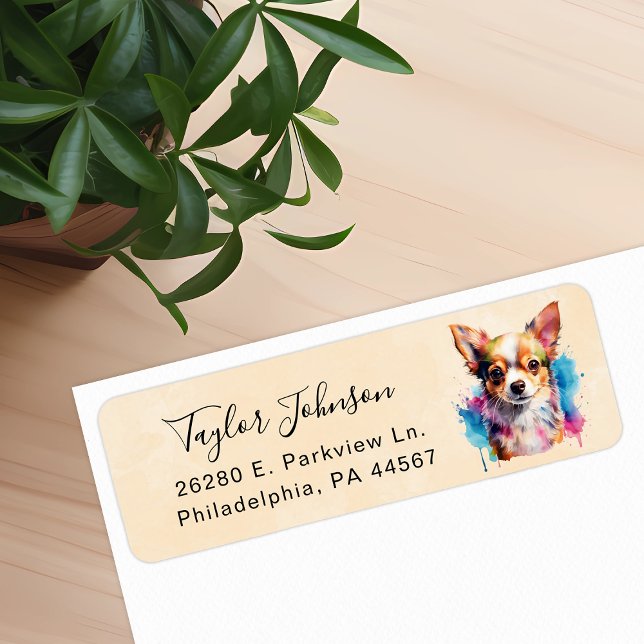 Chihuahua Return Address Label (Creator Uploaded)