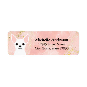 Chihuahua Return Address Labels