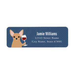 Chihuahua Return Address Labels