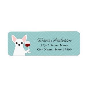Chihuahua Return Address Labels