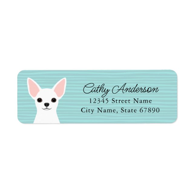 Chihuahua Return Address Labels (Front)