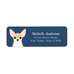 Chihuahua Return Address Labels