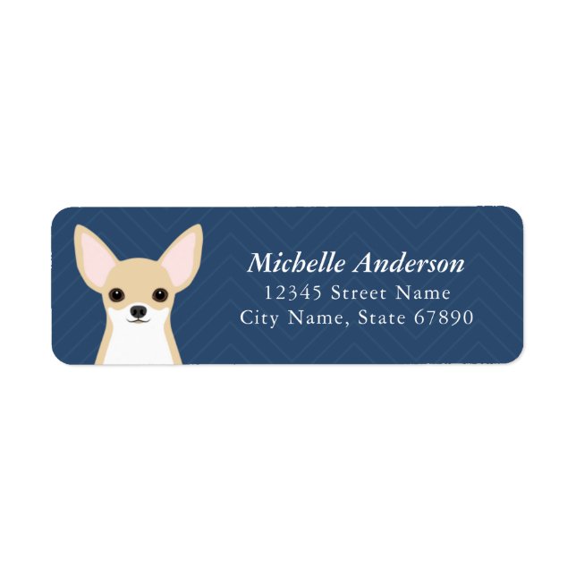 Chihuahua Return Address Labels (Front)