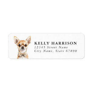 Chihuahua Return Address Labels
