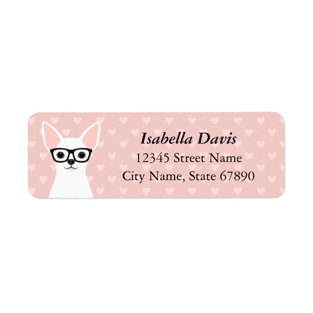 Chihuahua Return Address Labels (Front)