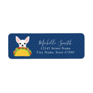 Chihuahua Return Address Labels