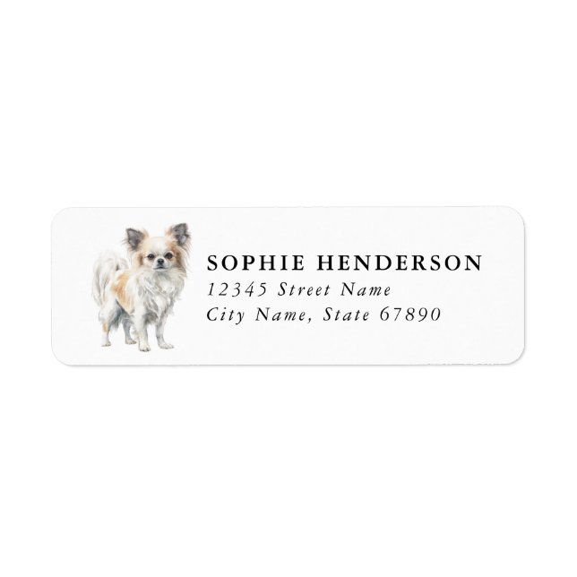 Chihuahua Return Address Labels (Front)