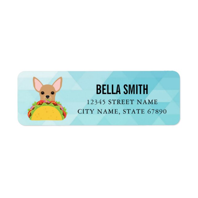 Chihuahua Return Address Labels (Front)