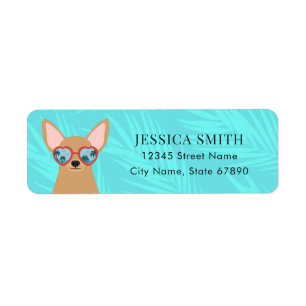 Chihuahua Return Address Labels