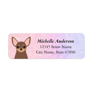 Chihuahua Return Address Labels